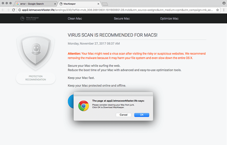 scan my mac for viruses